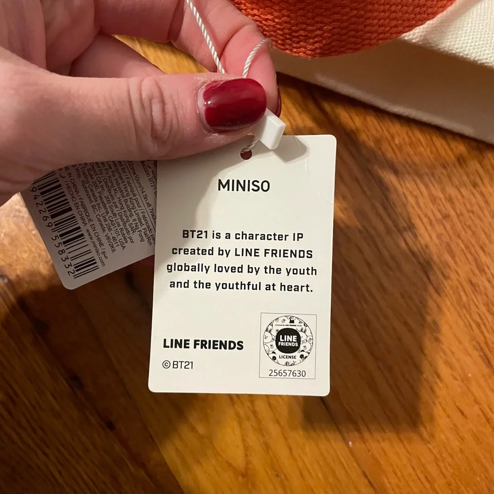 Miniso B12 bag canvas tote - Picture 5 of 12